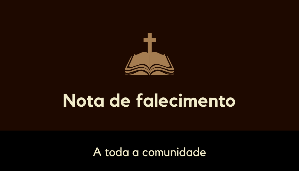 Nota de falecimento