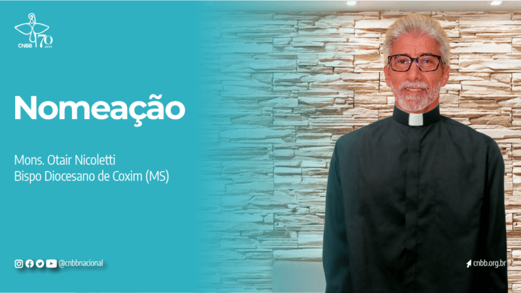 Padre Otair é atualmente vigário geral e reitor do seminário da diocese de Dourados (MS)